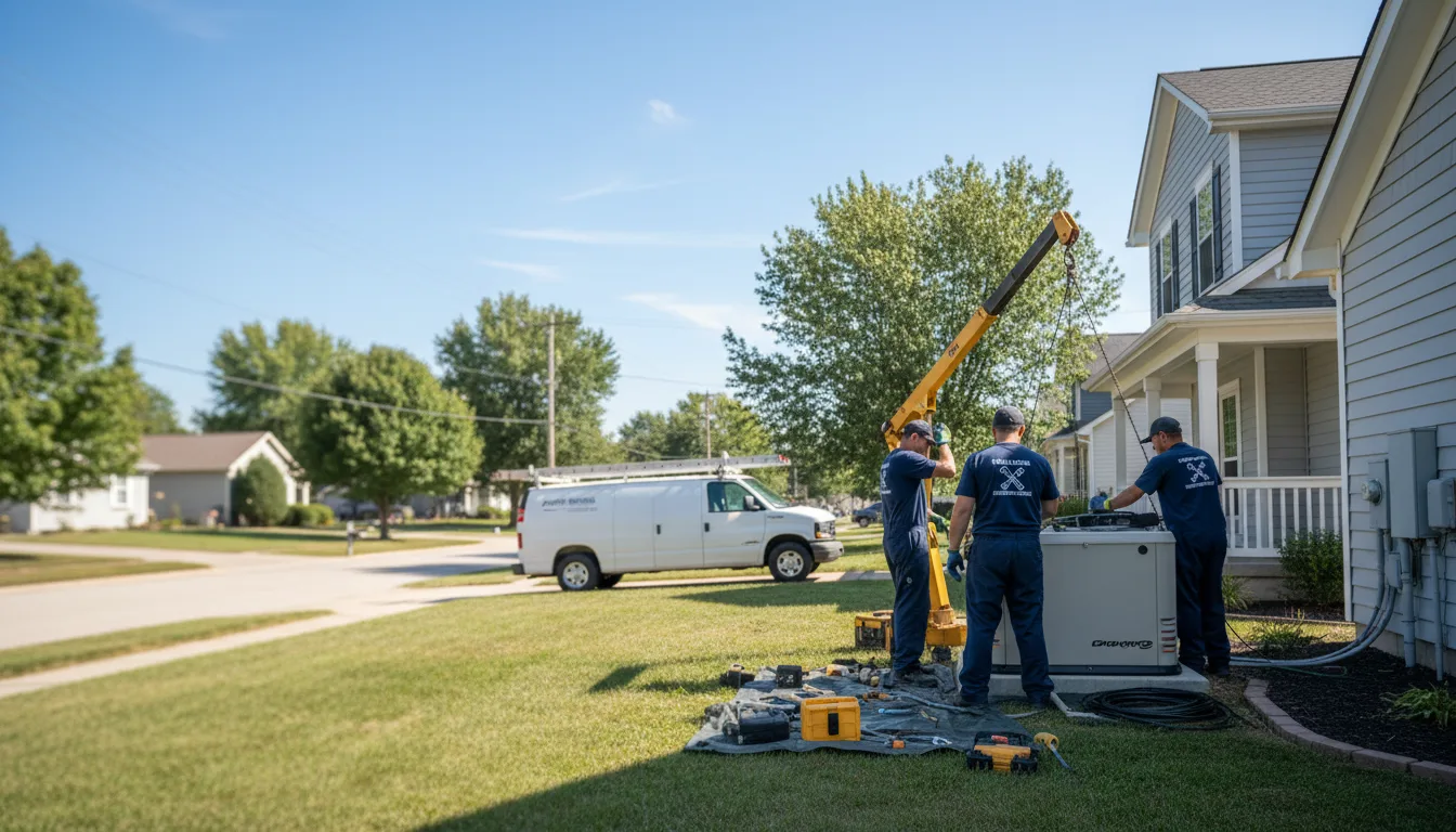 Generator Installation in Overbrook, KS near me